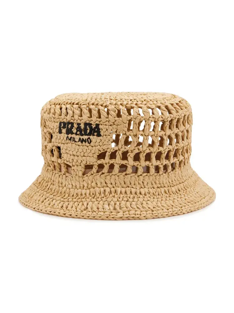 Raffia Bucket Hat