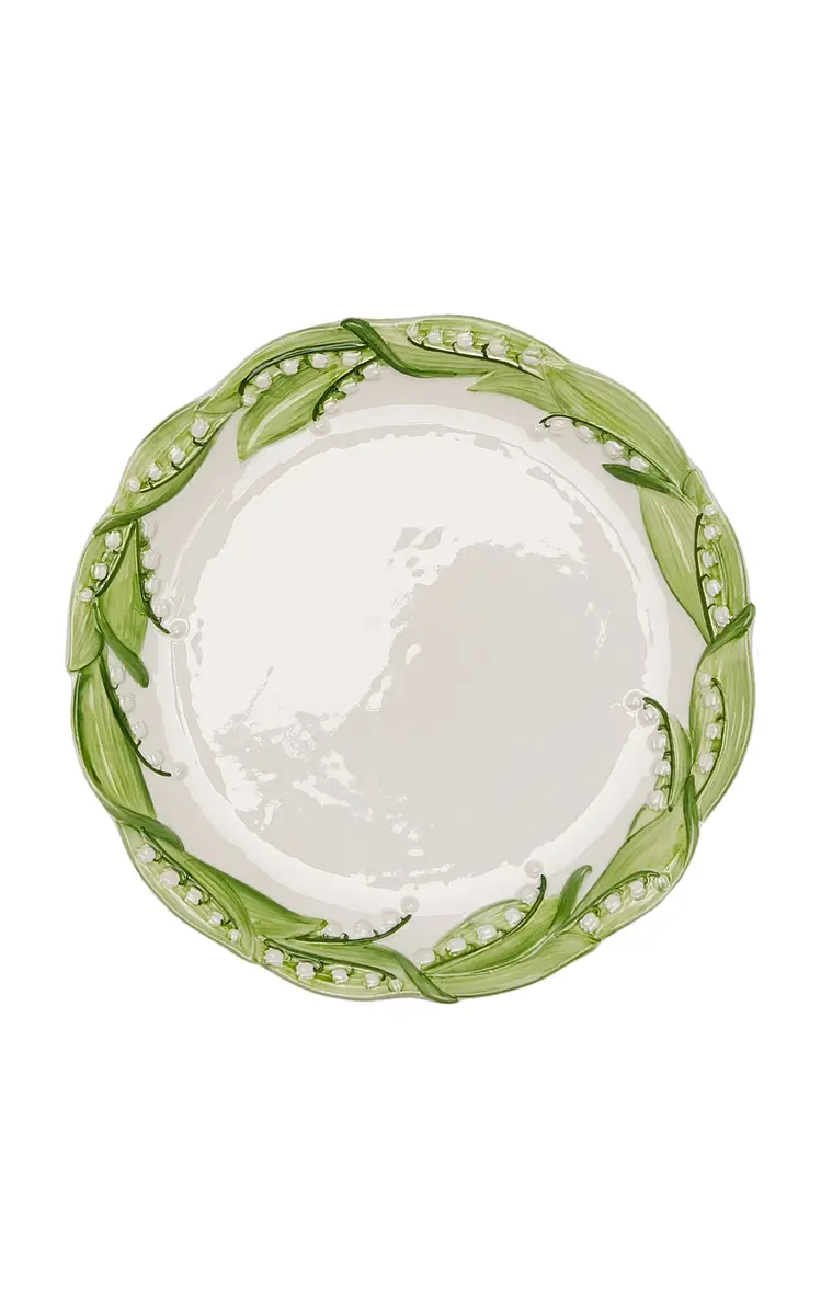 Moda Domus Set-of-Six Lily Of The Valley Ceramic Dinner Plates | Thumbnail 9 Moda Domus Set-of-Six Lily Of The Valley Ceramic Dinner Plates | Thumbnail 9