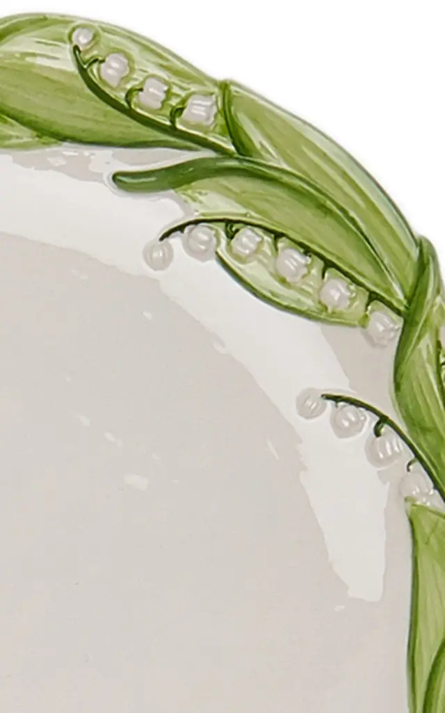 Moda Domus Set-of-Six Lily Of The Valley Ceramic Dinner Plates | Thumbnail 10 Moda Domus Set-of-Six Lily Of The Valley Ceramic Dinner Plates | Thumbnail 10