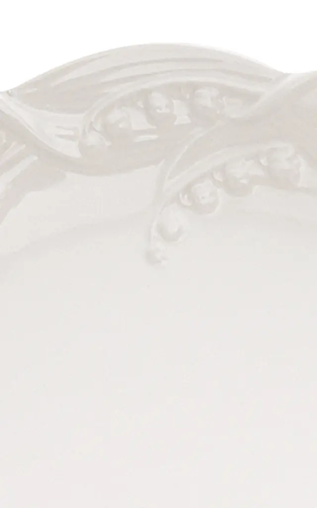 Moda Domus Set of 6 Lily of the Valley Ceramic Dinner Plates | Thumbnail 5 Moda Domus Set of 6 Lily of the Valley Ceramic Dinner Plates | Thumbnail 5