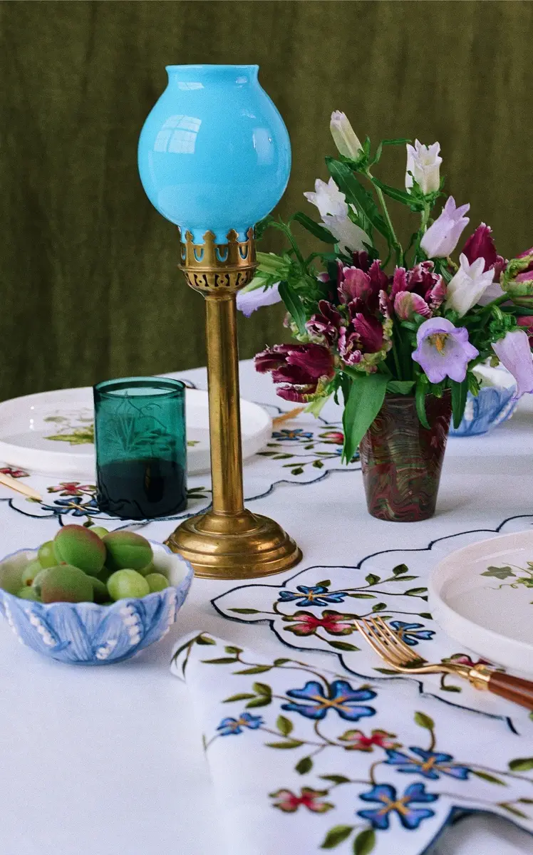 Moda Domus Set-of-Six Lily Of The Valley Ceramic Cereal Bowls - Green | Thumbnail 2 Moda Domus Set-of-Six Lily Of The Valley Ceramic Cereal Bowls - Green | Thumbnail 2