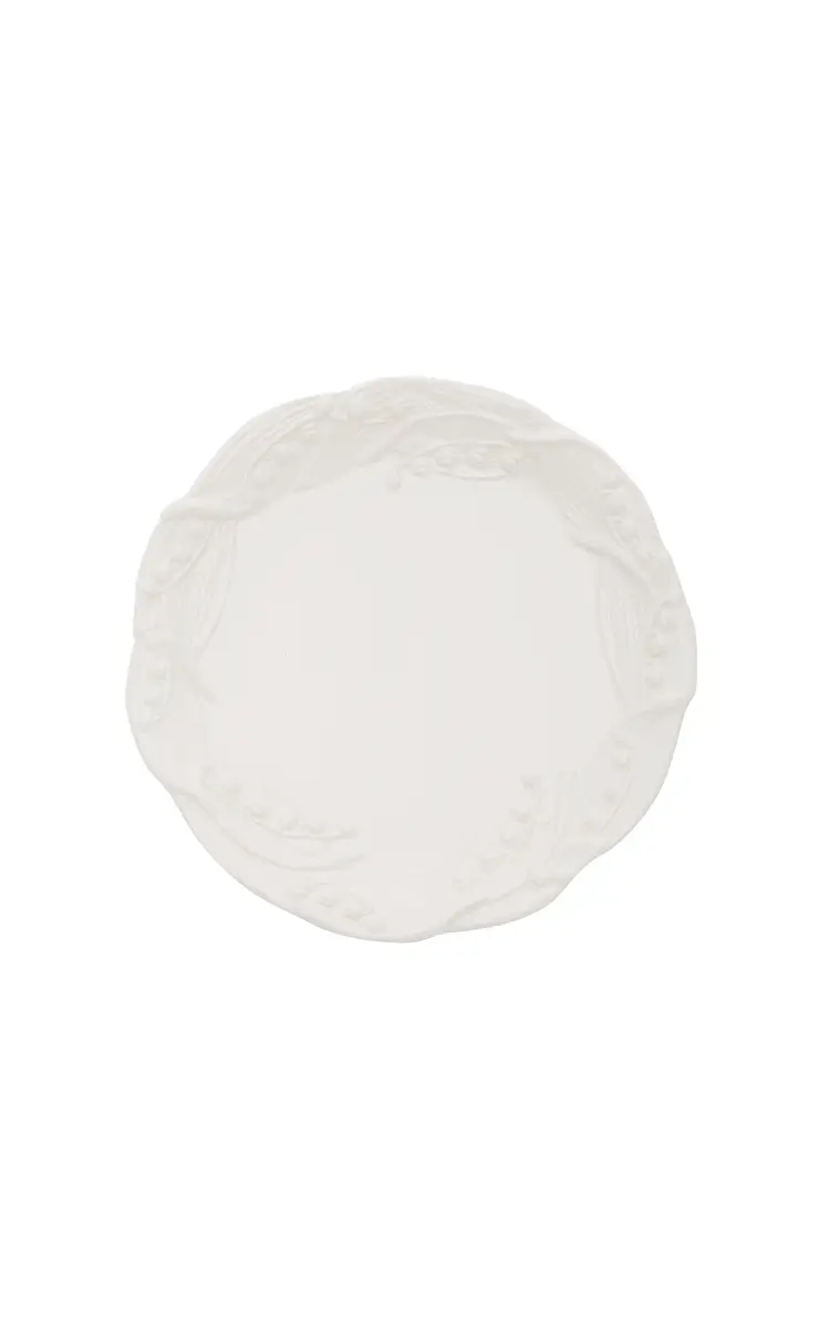 Moda Domus Set of 6 Lily Of The Valley Ceramic Salad Plates | Thumbnail 3 Moda Domus Set of 6 Lily Of The Valley Ceramic Salad Plates | Thumbnail 3