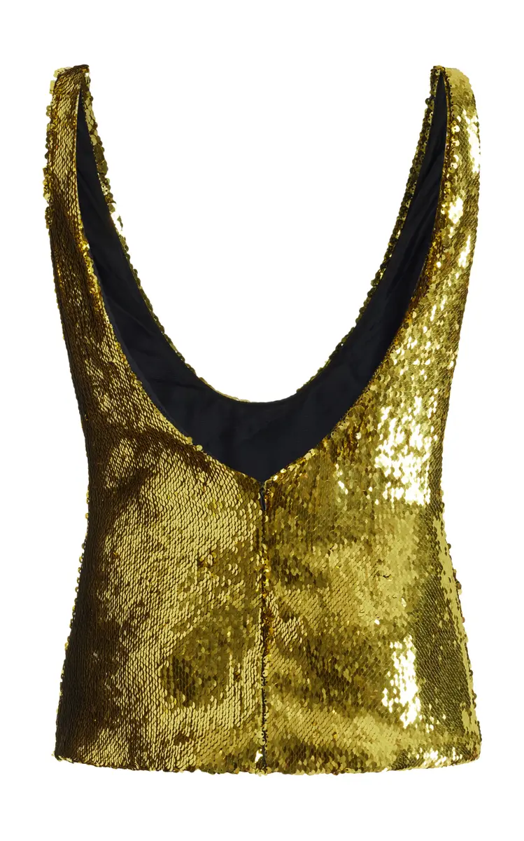 FRANÇOISE Exclusive Nina Sequined Tank Top | Thumbnail 5 FRANÇOISE Exclusive Nina Sequined Tank Top | Thumbnail 5
