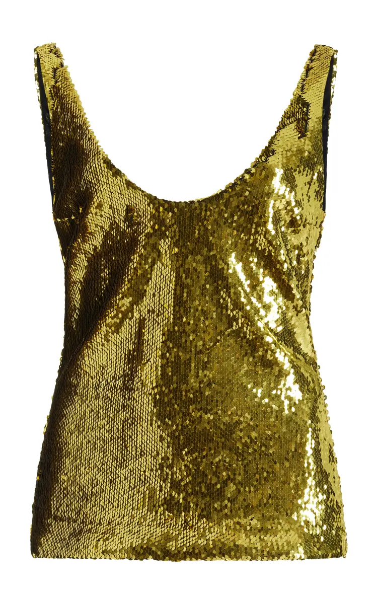 FRANÇOISE Exclusive Nina Sequined Tank Top | Thumbnail 7 FRANÇOISE Exclusive Nina Sequined Tank Top | Thumbnail 7