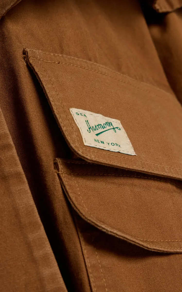 Sea Carolyn Cape-Detailed Cotton Workwear Jacket | Thumbnail 11 Sea Carolyn Cape-Detailed Cotton Workwear Jacket | Thumbnail 11