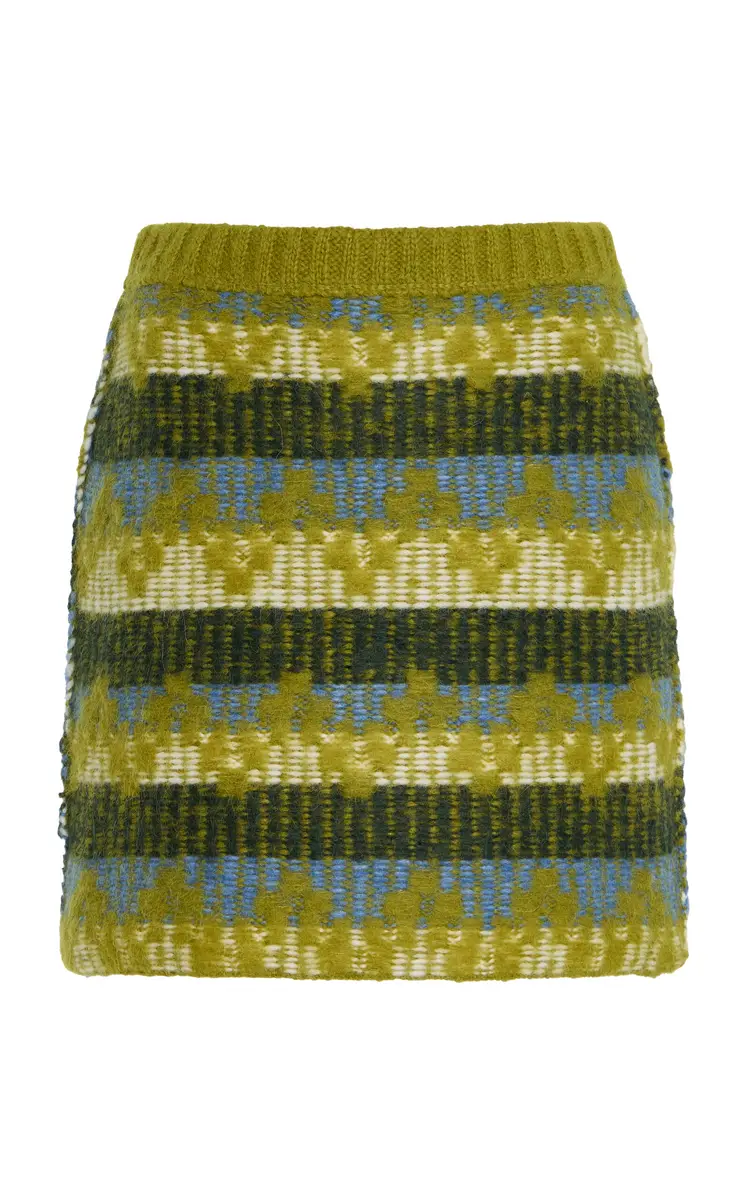ESCVDO Salkantay Alpaca-Wool Mini Skirt | Image 1 ESCVDO Salkantay Alpaca-Wool Mini Skirt | Image 1