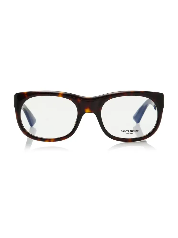 Saint Laurent Romy Square-Frame Acetate Glasses