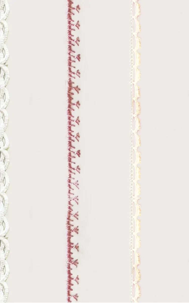 Gohar World Exclusive Á Jour & Crochet Linen Tablecloth - Red | Thumbnail 2