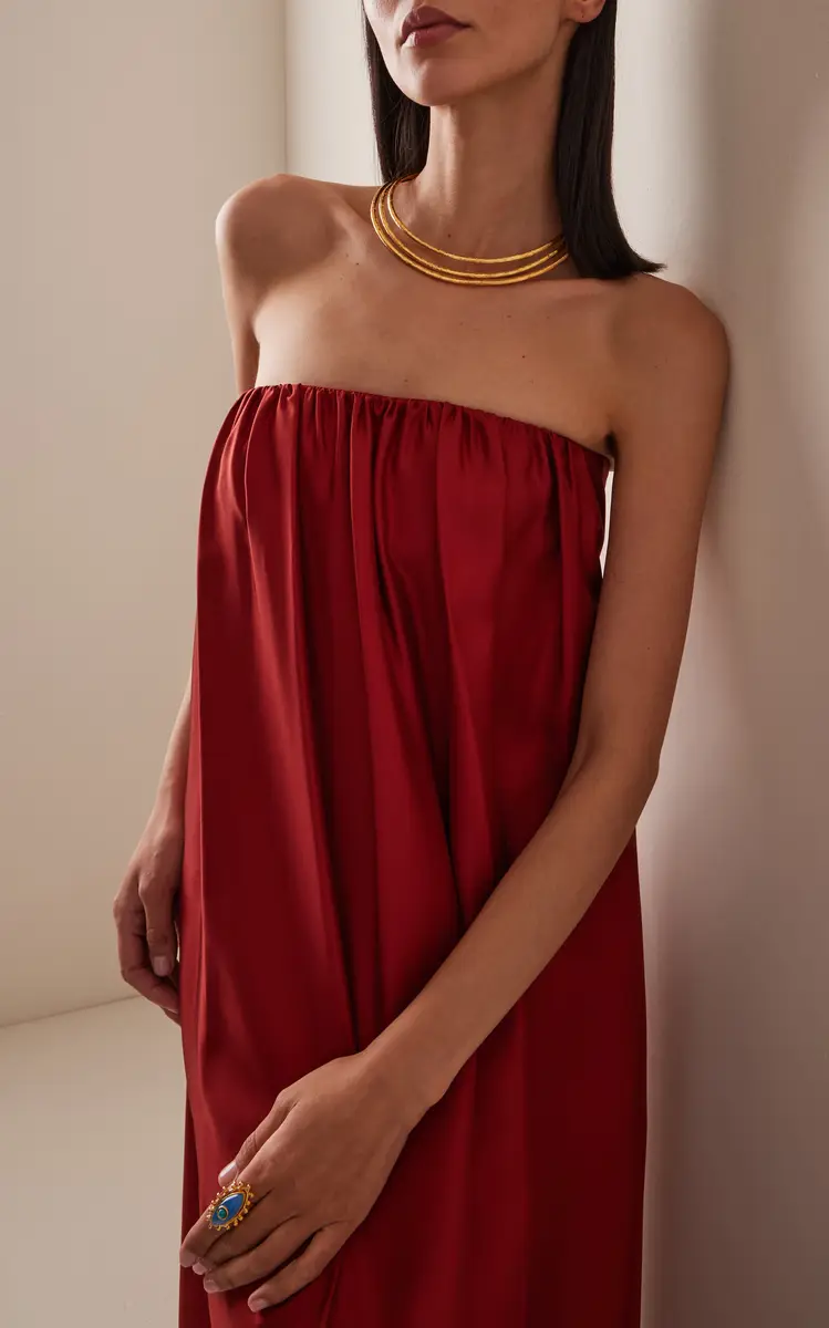 Sylvia Toledano Osiris III 22K Gold-Plated Necklace | Thumbnail 3 Sylvia Toledano Osiris III 22K Gold-Plated Necklace | Thumbnail 3