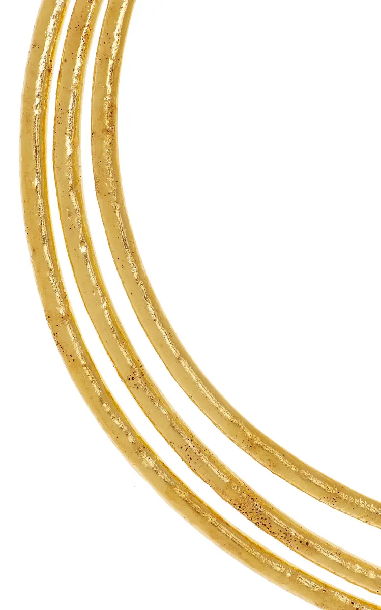 Sylvia Toledano Osiris III 22K Gold-Plated Necklace | Thumbnail 4 Sylvia Toledano Osiris III 22K Gold-Plated Necklace | Thumbnail 4