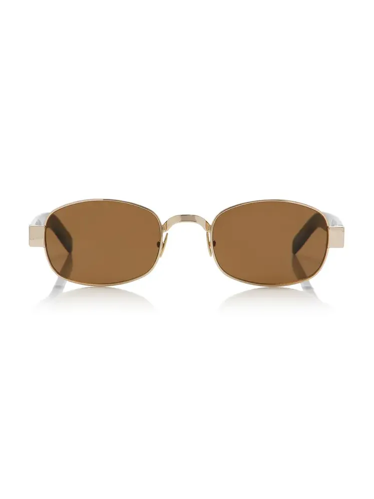 Round-Frame Metal Sunglasses Round-Frame Metal Sunglasses