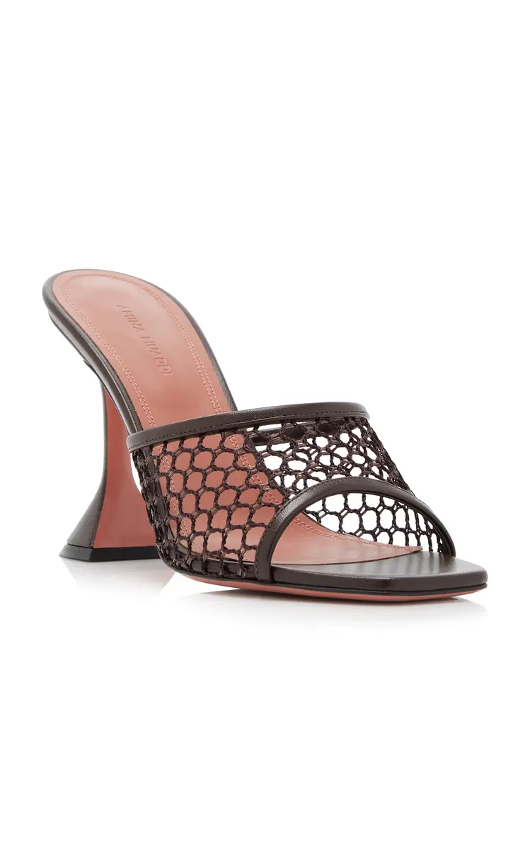 Amina Muaddi Lupita Netted Sandals | Thumbnail 21 Amina Muaddi Lupita Netted Sandals | Thumbnail 21