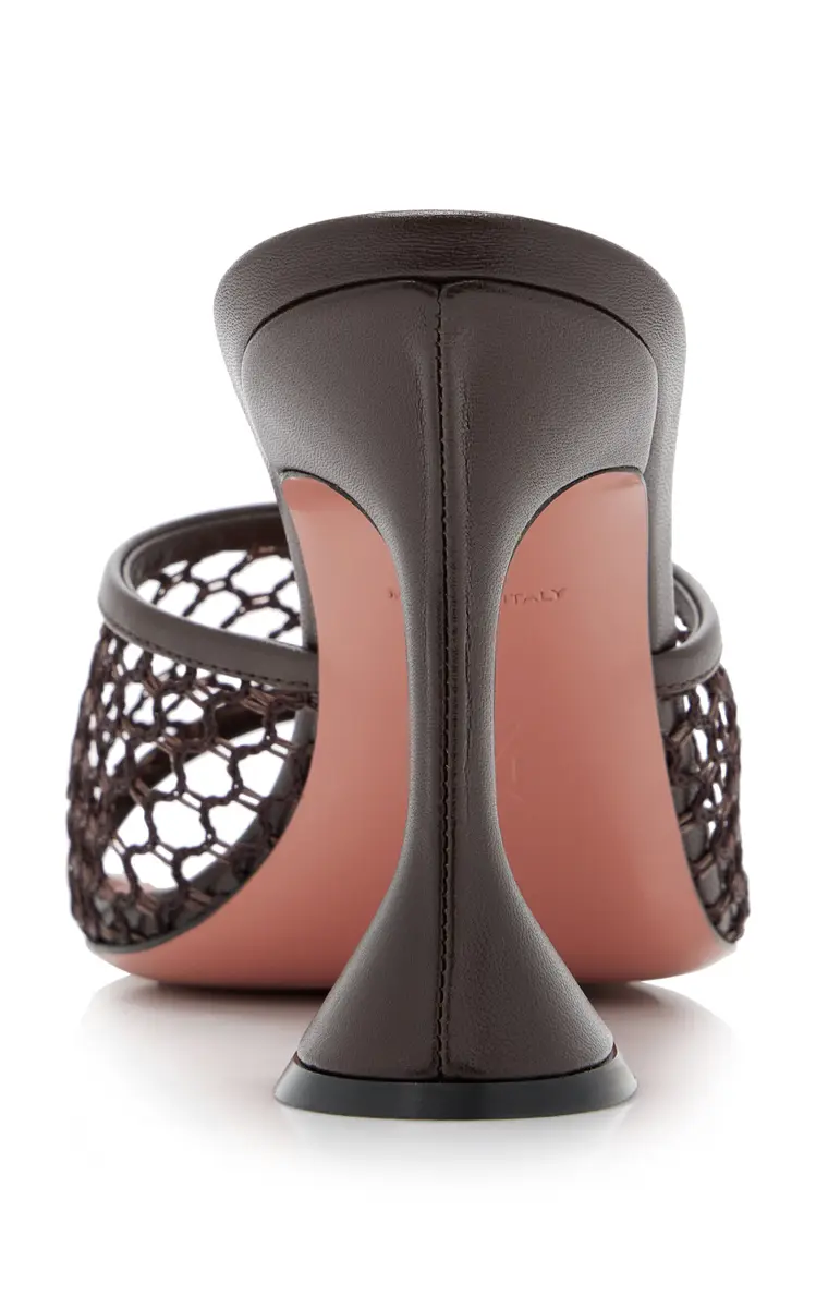 Amina Muaddi Lupita Netted Sandals | Thumbnail 10 Amina Muaddi Lupita Netted Sandals | Thumbnail 10