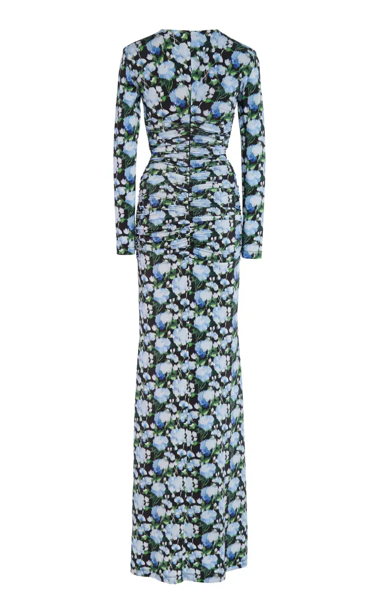 Carolina Herrera Ruched Jersey Gown | Thumbnail 10