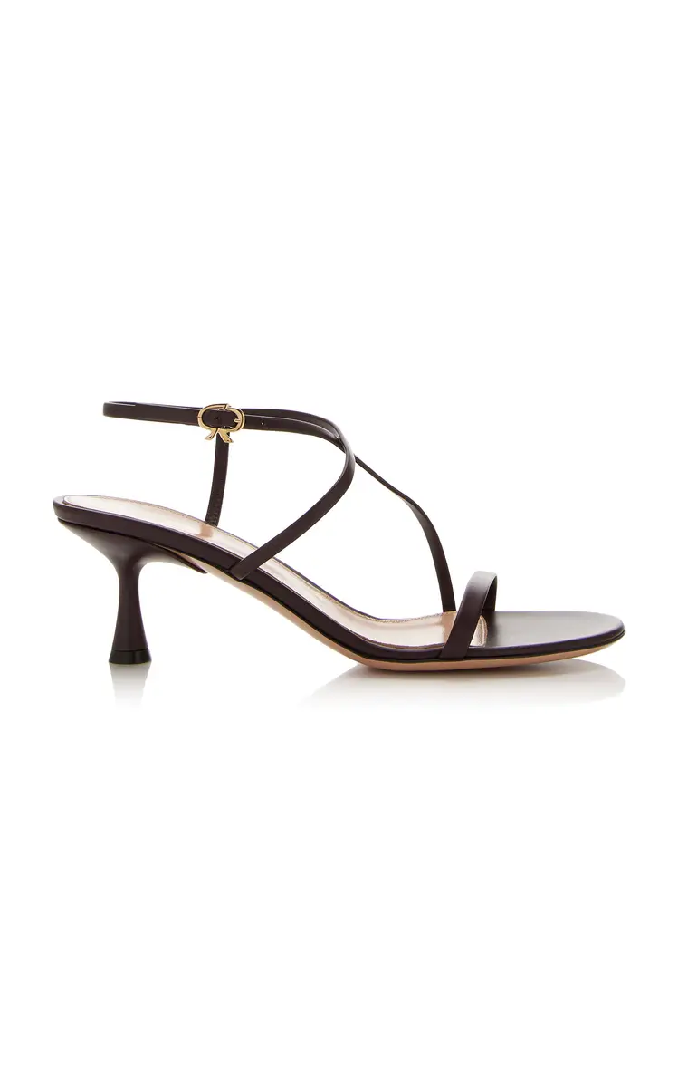 Gianvito Rossi Criss-Cross Leather Sandals | Thumbnail 6 Gianvito Rossi Criss-Cross Leather Sandals | Thumbnail 6
