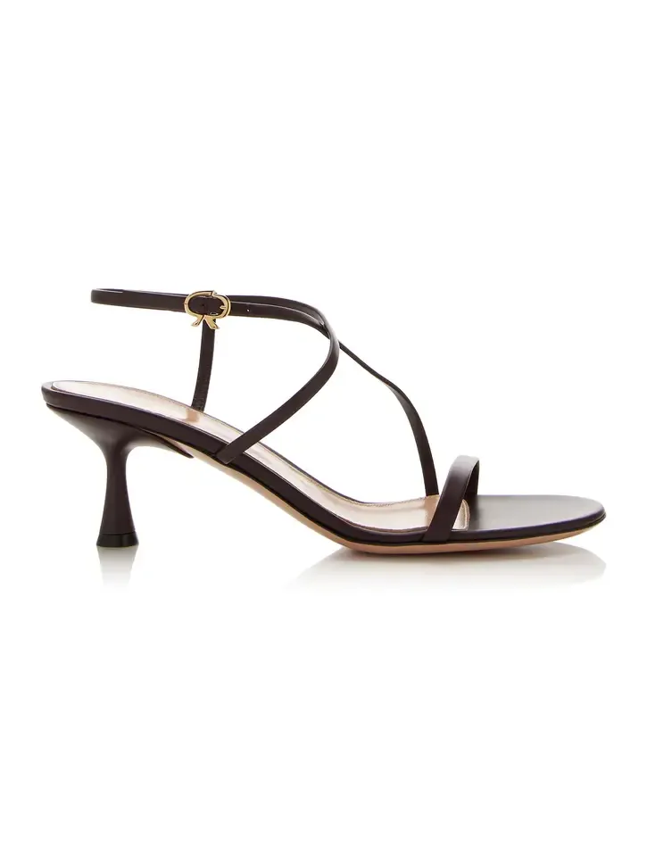 Criss-Cross Leather Sandals