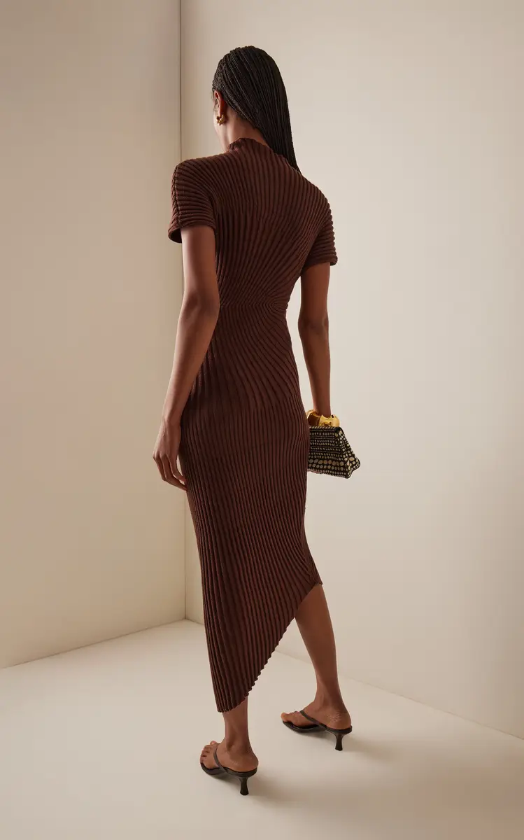 Cult Gaia Chrysta Knit Cotton Dress | Thumbnail 4