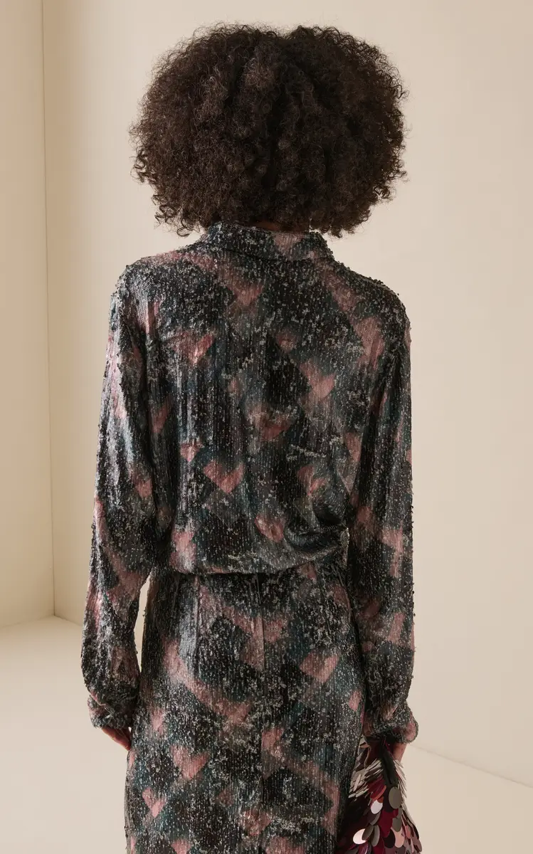 Dries Van Noten Chowy Sequinned Shirt | Thumbnail 4 Dries Van Noten Chowy Sequinned Shirt | Thumbnail 4