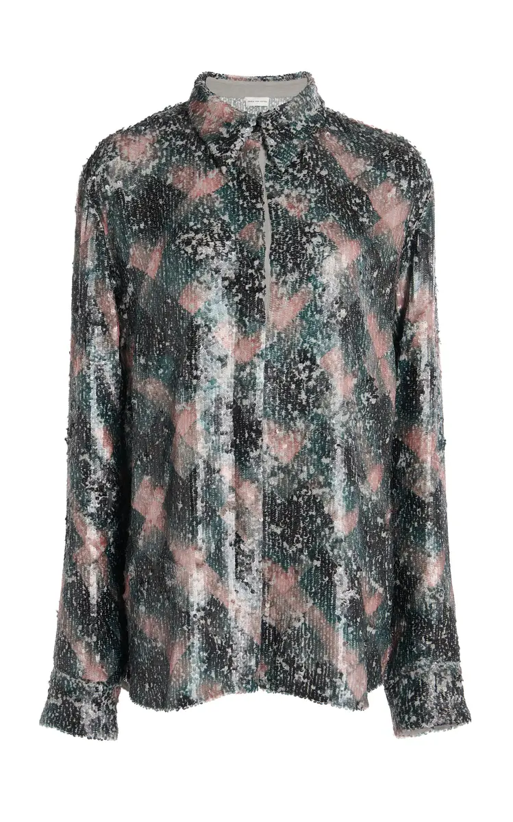 Dries Van Noten Chowy Sequinned Shirt | Thumbnail 6 Dries Van Noten Chowy Sequinned Shirt | Thumbnail 6