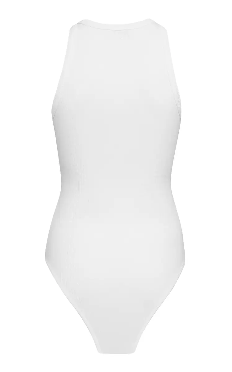 Alaïa Ribbed Cotton-Blend Bodysuit | Thumbnail 5 Alaïa Ribbed Cotton-Blend Bodysuit | Thumbnail 5