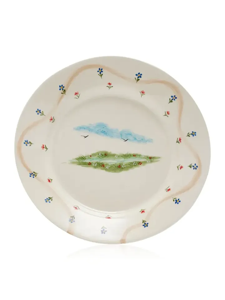 Goods by Laura Chautin Landscape Ceramic Dinner Plate