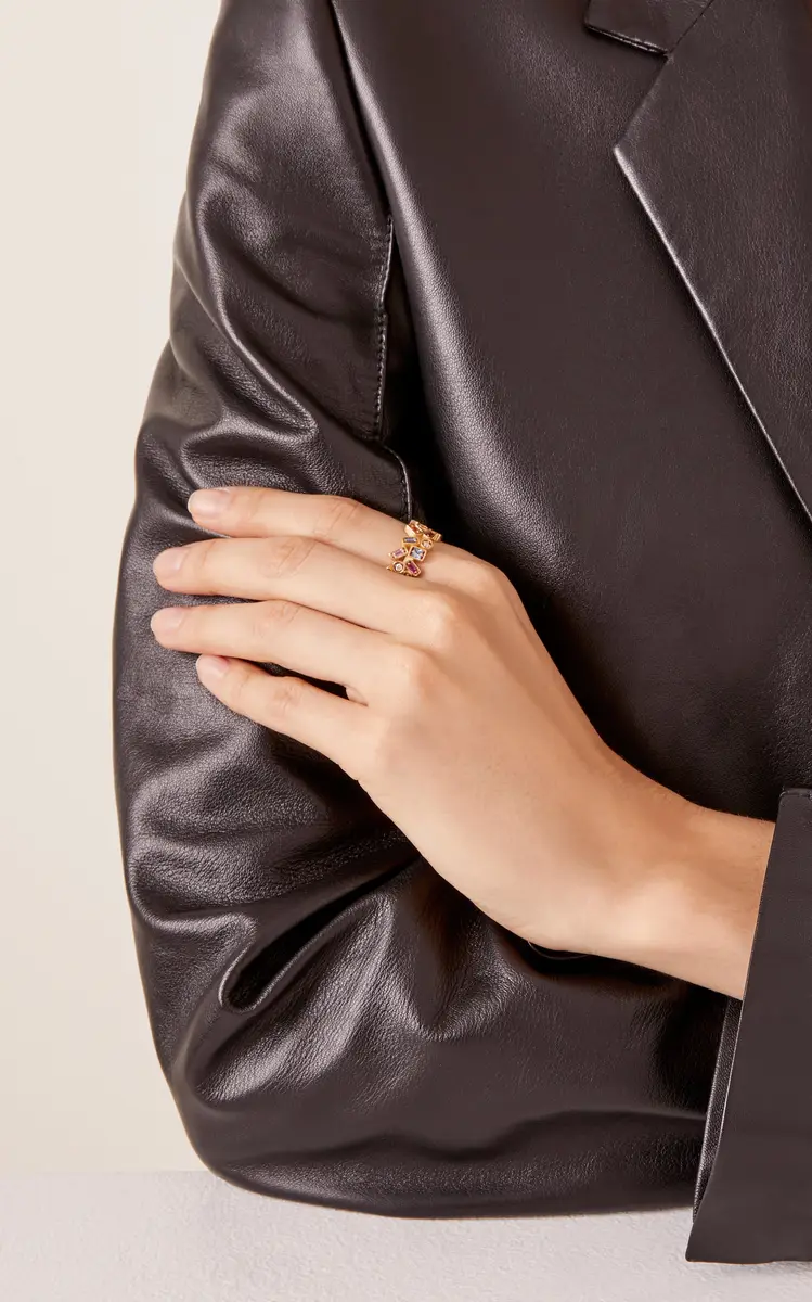 Suzanne Kalan Inlay Collection Rainbow Sapphire Ring | Thumbnail 2 Suzanne Kalan Inlay Collection Rainbow Sapphire Ring | Thumbnail 2
