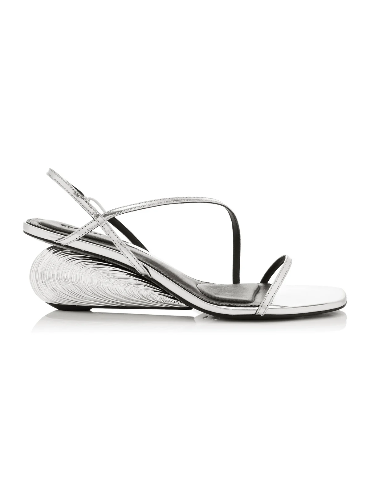 Bridget Metallic Wedge Leather Sandals Bridget Metallic Wedge Leather Sandals