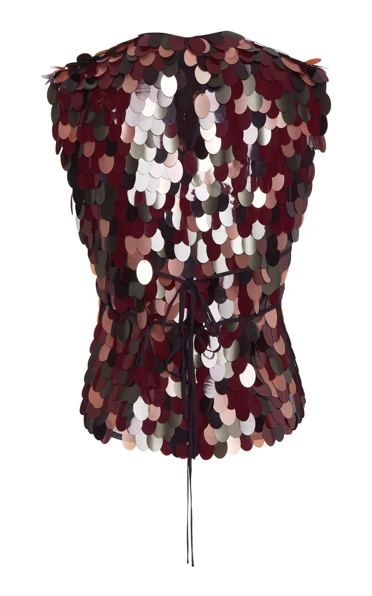 Dries Van Noten Carmasa Paillette-Embellished Top | Thumbnail 5 Dries Van Noten Carmasa Paillette-Embellished Top | Thumbnail 5