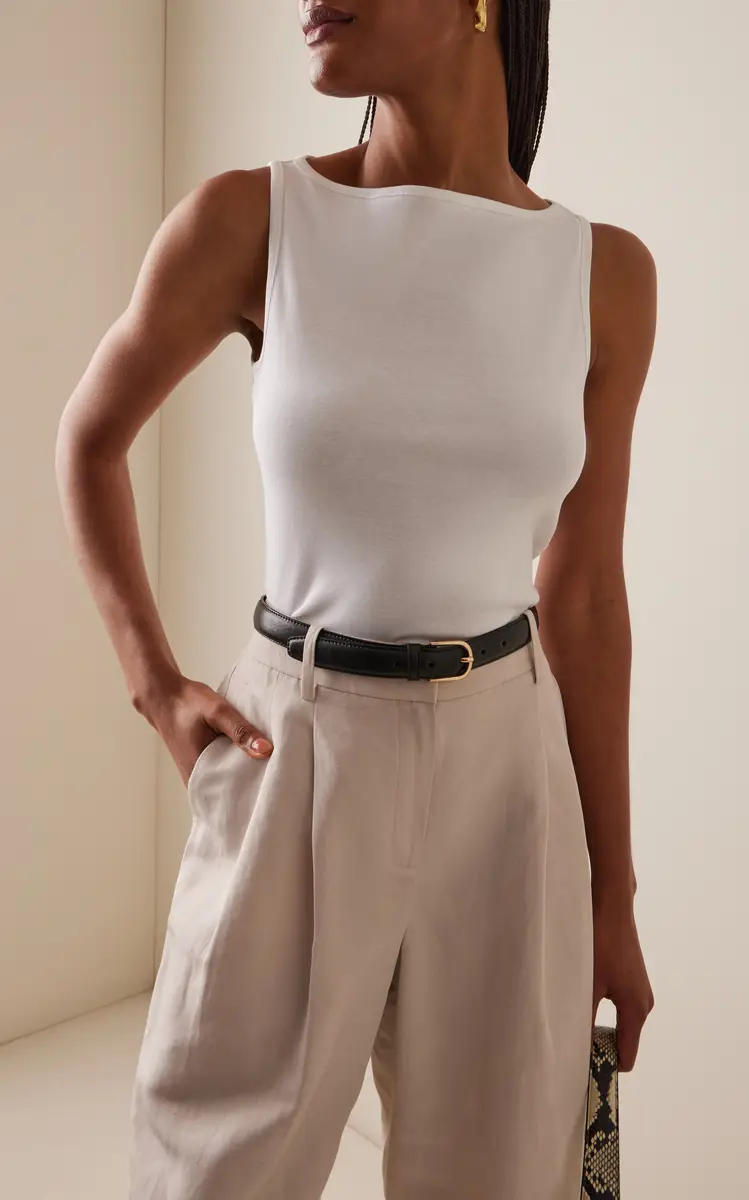 FLORE FLORE Timmi Cotton Tank Top | Thumbnail 3