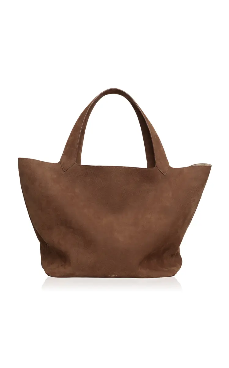 ALAÏA Nubuck Tote Bag | Thumbnail 4 ALAÏA Nubuck Tote Bag | Thumbnail 4