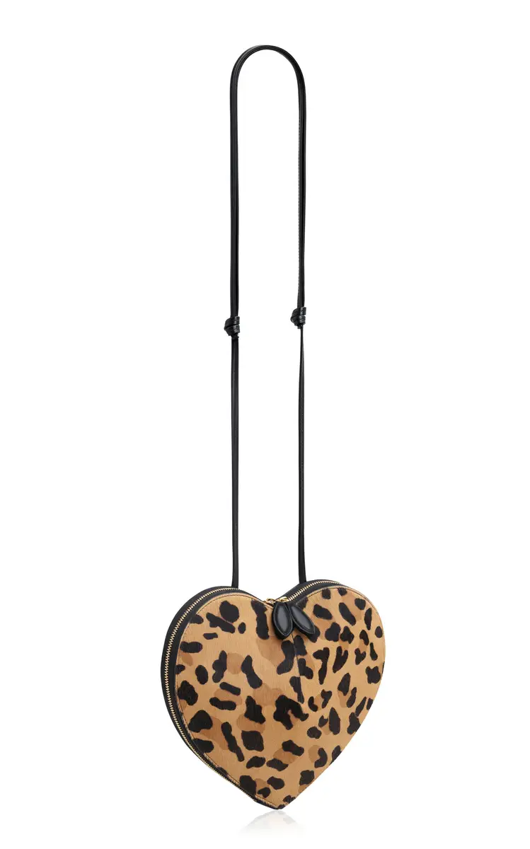 Alaïa Le Coeur Leopard-Print Pony Hair Bag | Thumbnail 6