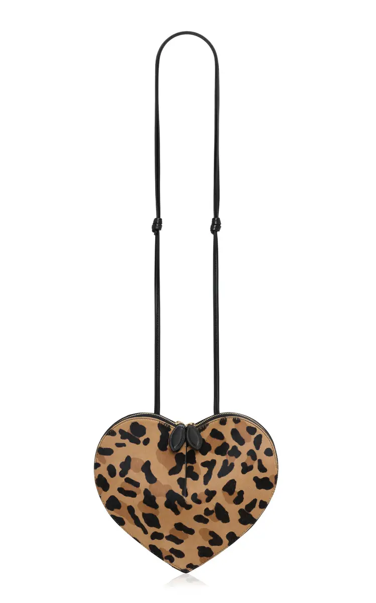 Alaïa Le Coeur Leopard-Print Pony Hair Bag | Thumbnail 8