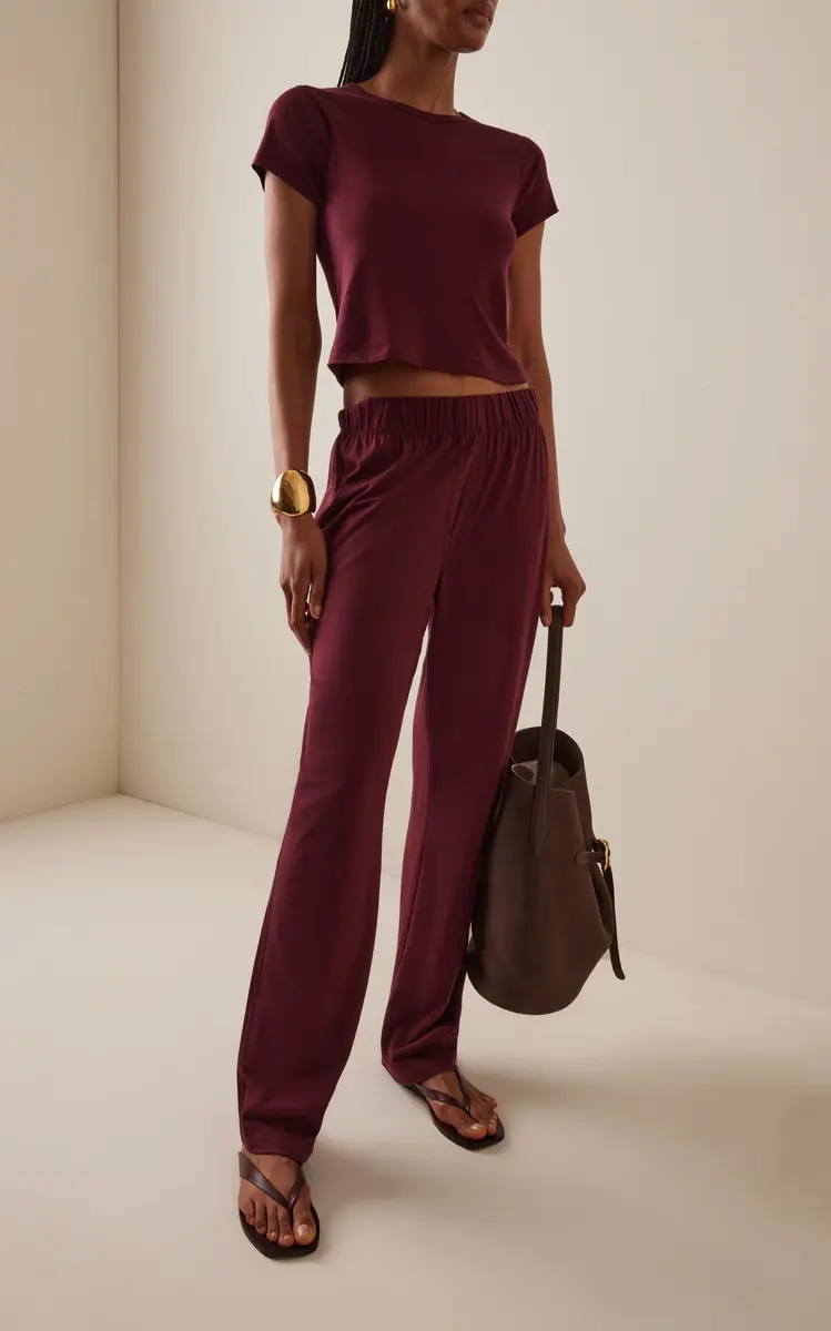 Éterne Cotton-Blend Lounge Pants | Thumbnail 2 Éterne Cotton-Blend Lounge Pants | Thumbnail 2