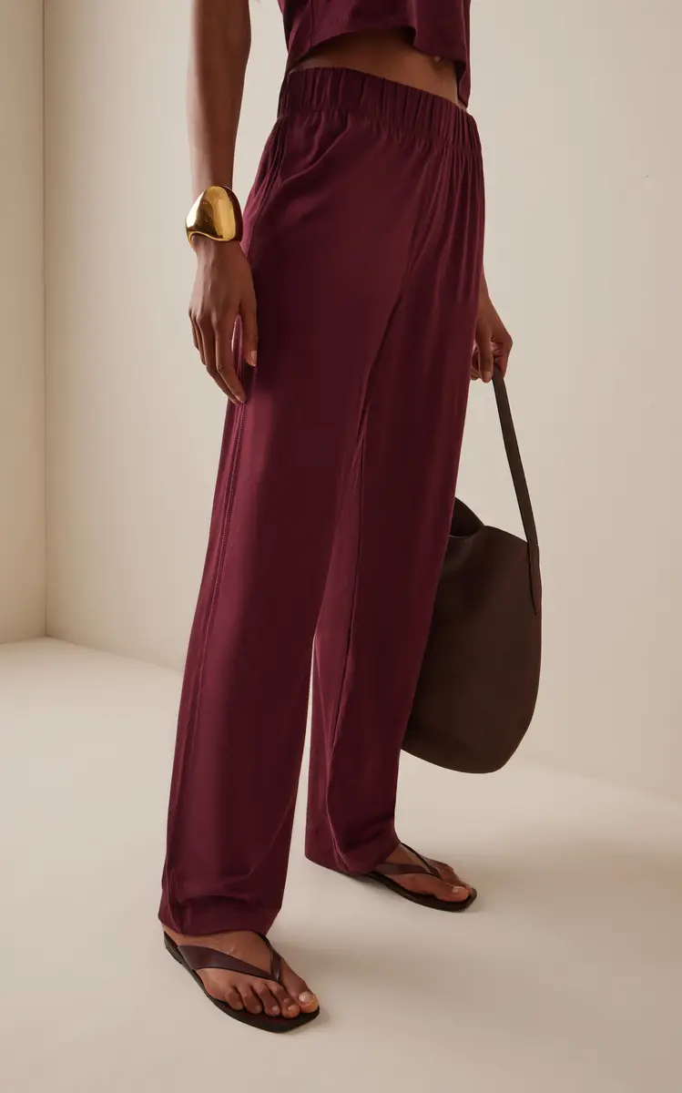 Éterne Cotton-Blend Lounge Pants | Thumbnail 3 Éterne Cotton-Blend Lounge Pants | Thumbnail 3