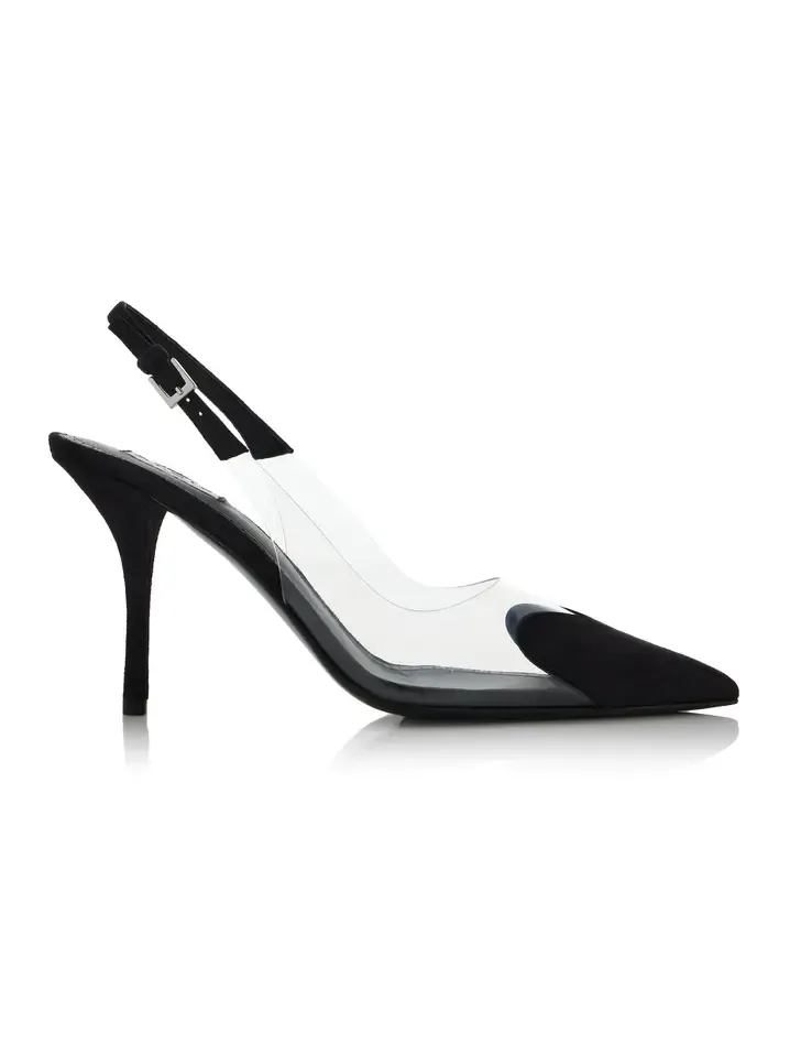 Le Cœur Suede Slingback Pumps Le Cœur Suede Slingback Pumps