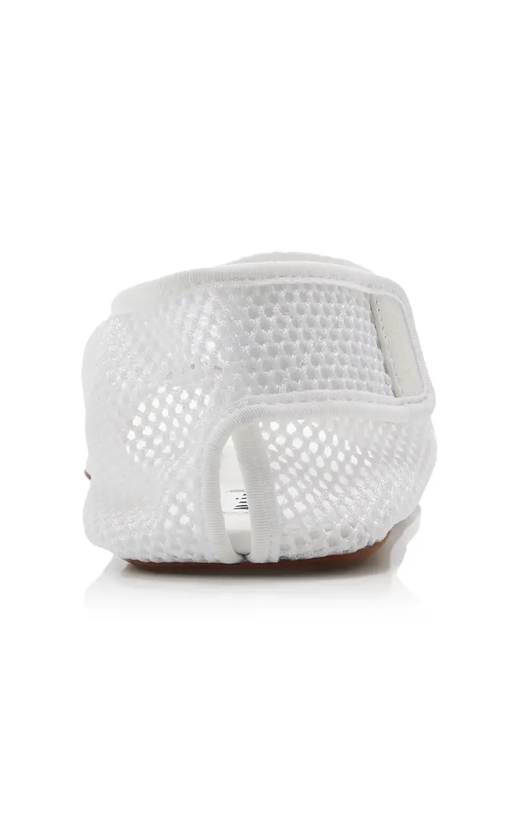 Alaïa Fishnet Thong Sandals | Thumbnail 4