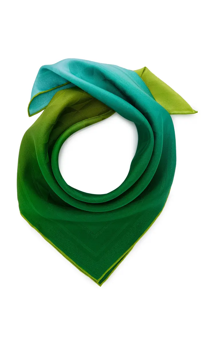 Prada Printed Silk Twill Scarf | Thumbnail 3