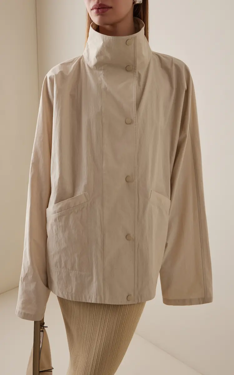 Toteme Summer Cotton-Blend Jacket | Thumbnail 2