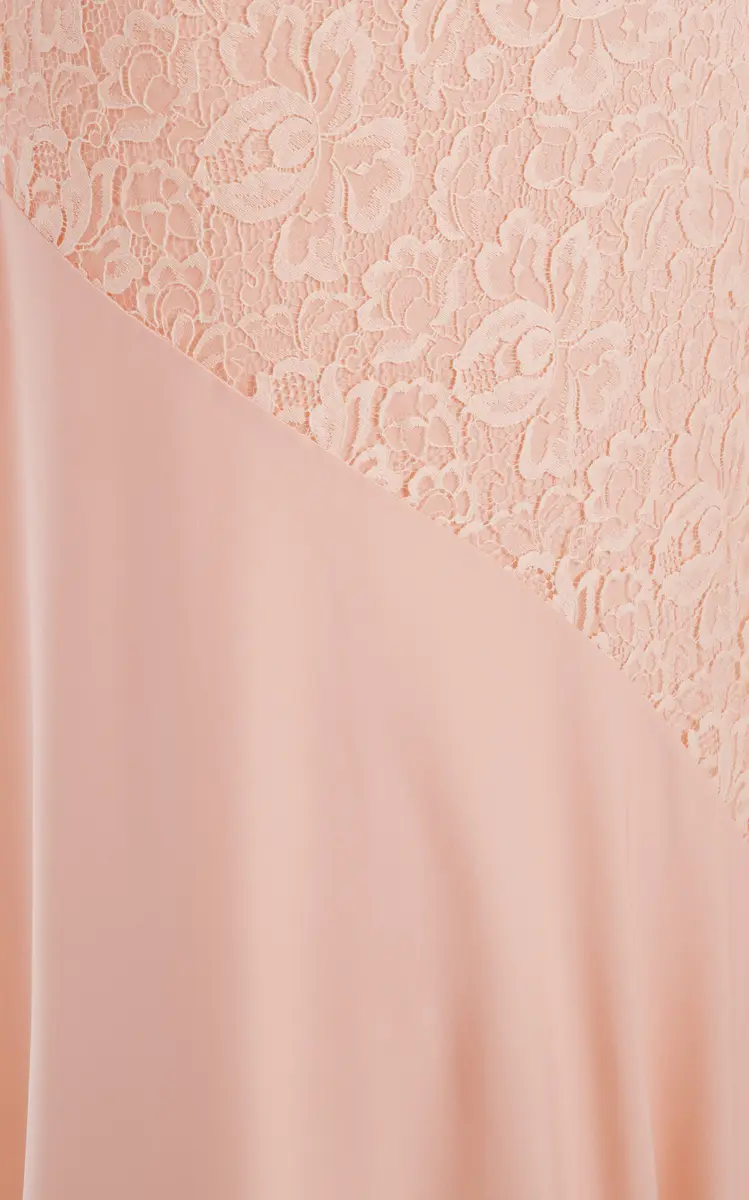 Rodarte Georgette-Detailed Lace Slip Gown | Thumbnail 5
