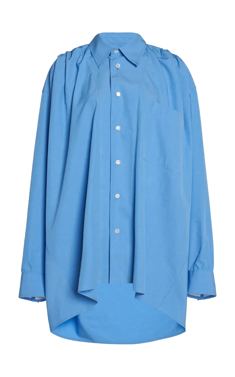 Bottega Veneta Oversized Cotton-Blend Shirt | Thumbnail 6 Bottega Veneta Oversized Cotton-Blend Shirt | Thumbnail 6