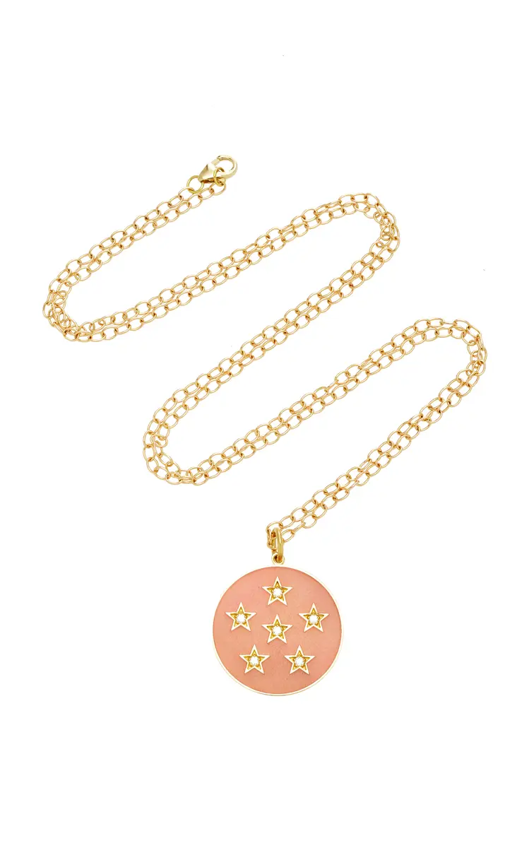 Andrea Fohrman Full Moon Enamel Phase Necklace | Thumbnail 4 Andrea Fohrman Full Moon Enamel Phase Necklace | Thumbnail 4