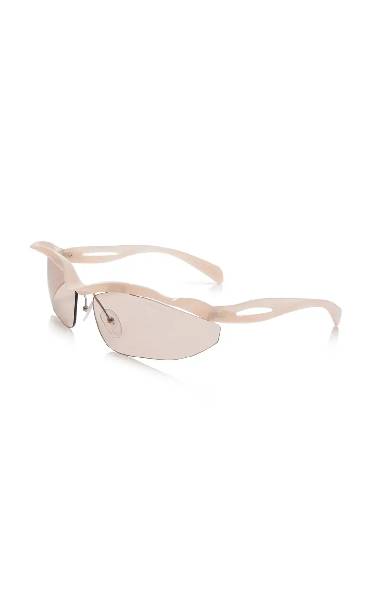 Prada Oval-Frame Plastic Sunglasses | Thumbnail 3 Prada Oval-Frame Plastic Sunglasses | Thumbnail 3