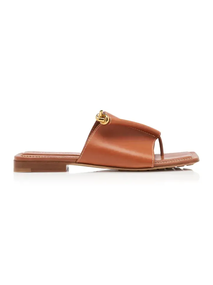 Solstice Embellished Leather Sandals Solstice Embellished Leather Sandals