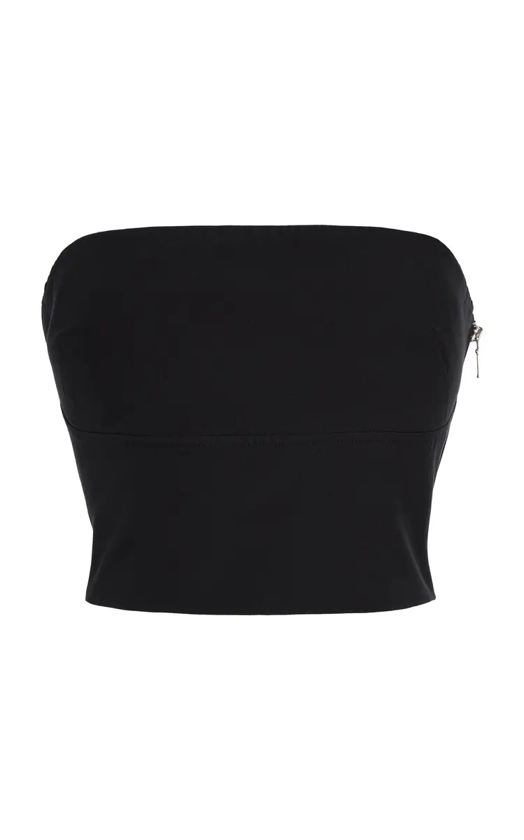 Matteau Exclusive Strapless Cotton-Silk Top | Thumbnail 6 Matteau Exclusive Strapless Cotton-Silk Top | Thumbnail 6
