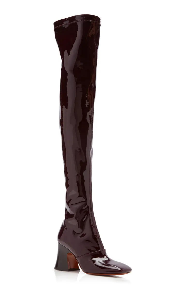 Chloé Janis Patent Leather Over-The-Knee Boots | Thumbnail 7 Chloé Janis Patent Leather Over-The-Knee Boots | Thumbnail 7