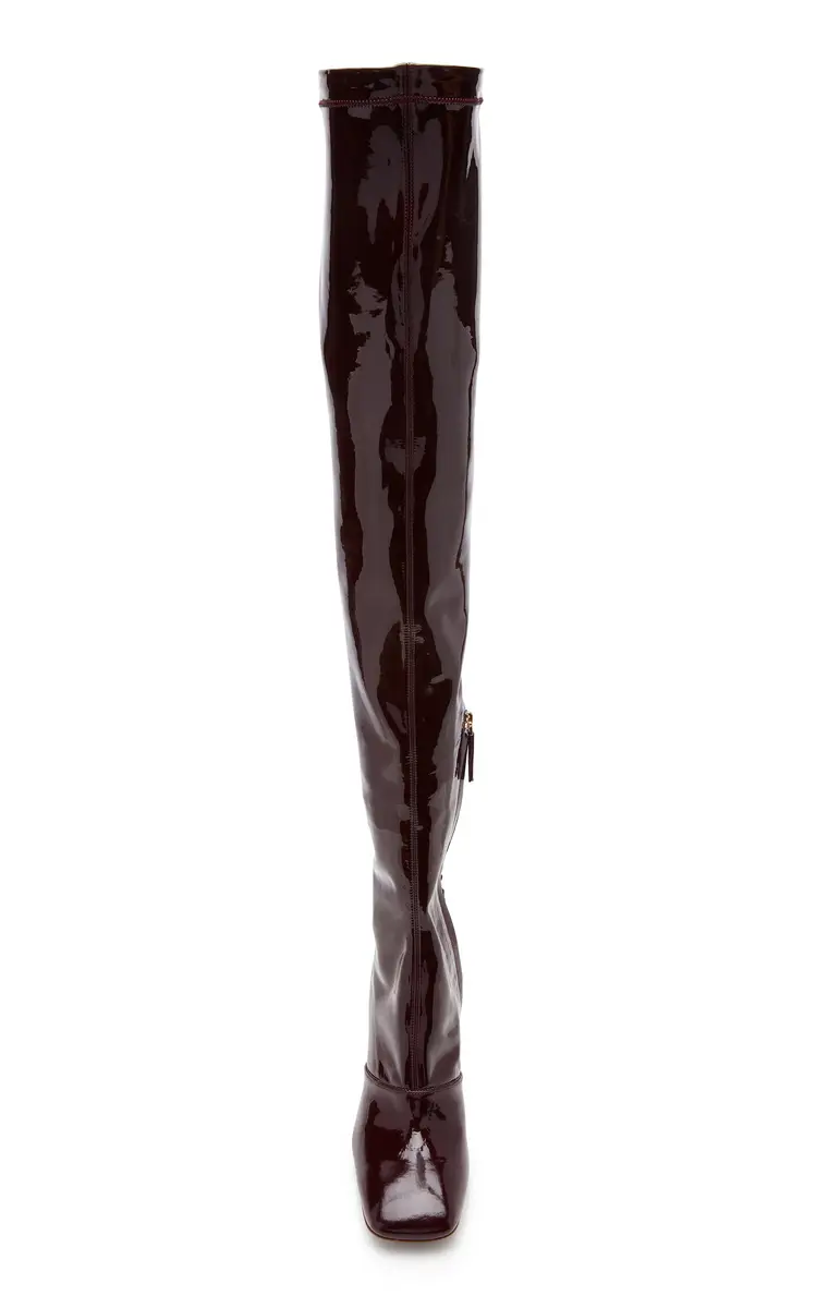 Chloé Janis Patent Leather Over-The-Knee Boots | Thumbnail 9 Chloé Janis Patent Leather Over-The-Knee Boots | Thumbnail 9