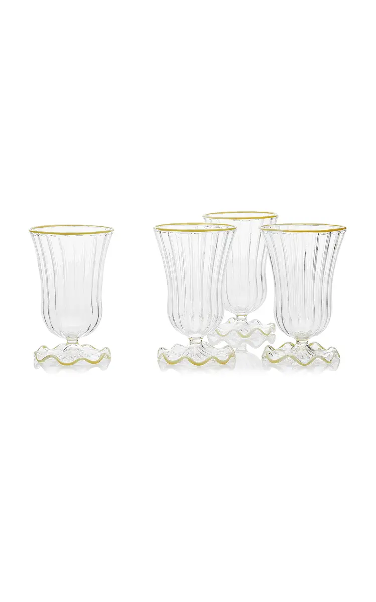 Moda Domus Set-Of-Four Water Glasses | Thumbnail 5 Moda Domus Set-Of-Four Water Glasses | Thumbnail 5