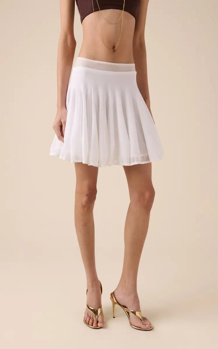 Alaïa Cotton Skater Mini Skirt | Thumbnail 3