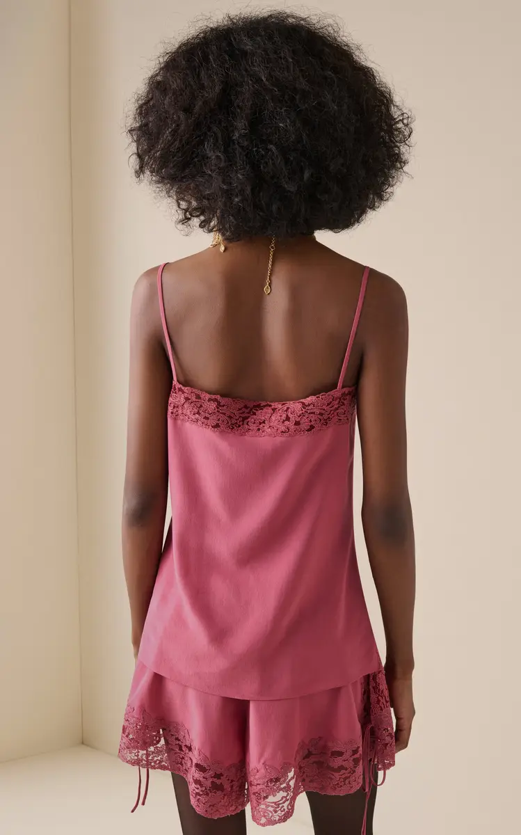 Chloé Organic Silk Crepe De Chine Top | Thumbnail 8