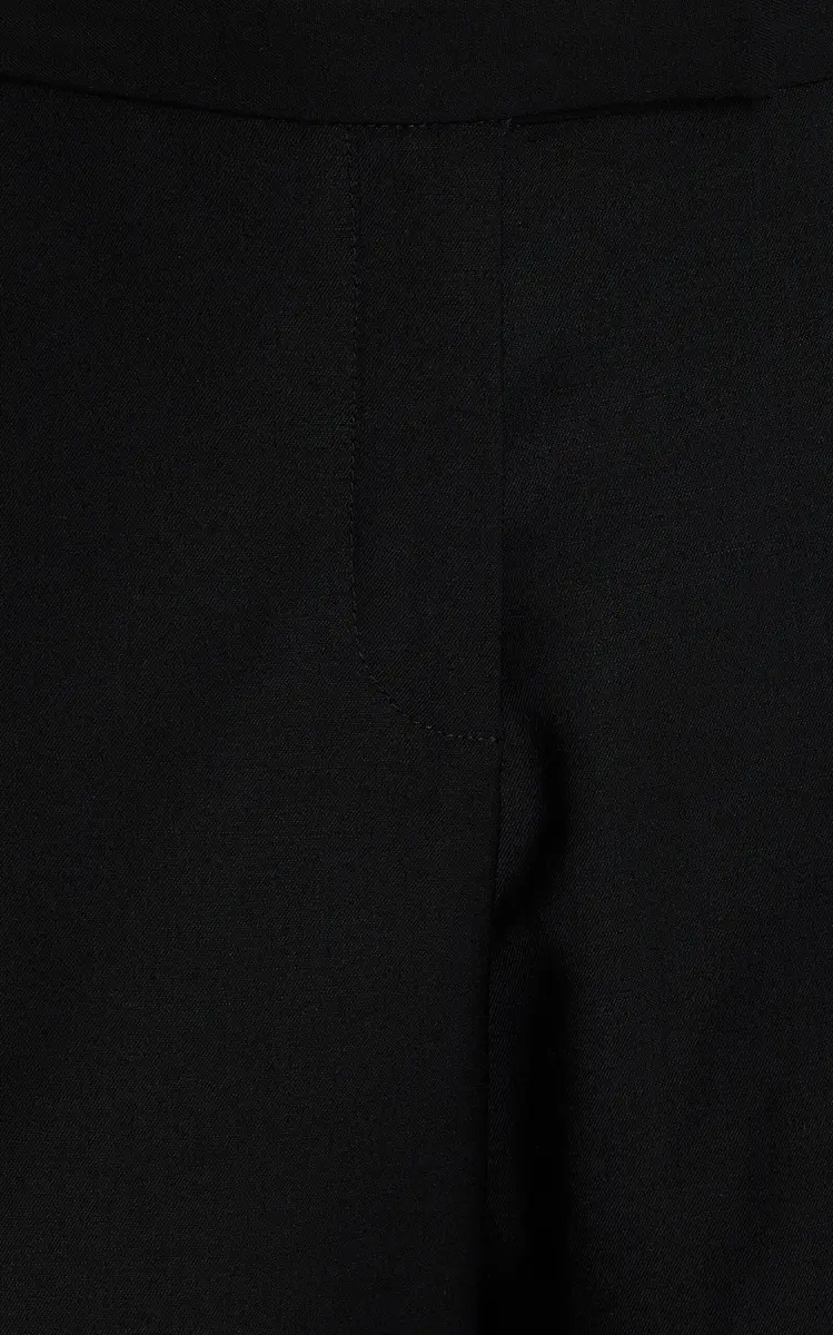 COLLEEN ALLEN Tie-Detailed Stretch-Crepe Capri Pants - Black | Thumbnail 6 COLLEEN ALLEN Tie-Detailed Stretch-Crepe Capri Pants - Black | Thumbnail 6